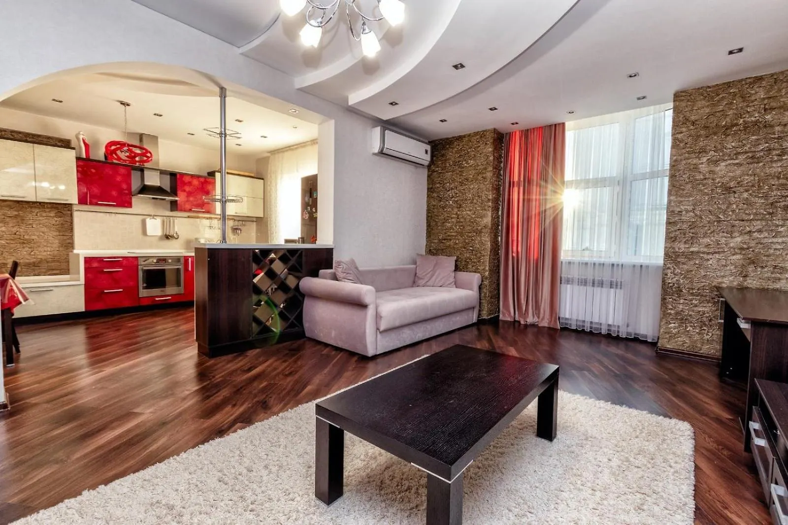 Люкс Апартаменты На Правом Берегу, 2 Комнатны location